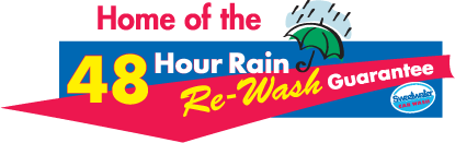 48-Hour Rain Re-Wash Guarantee